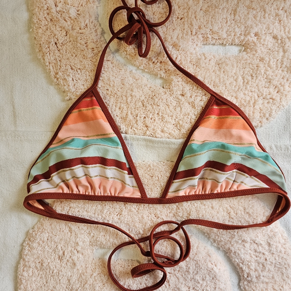 AERIE triangle bikini top